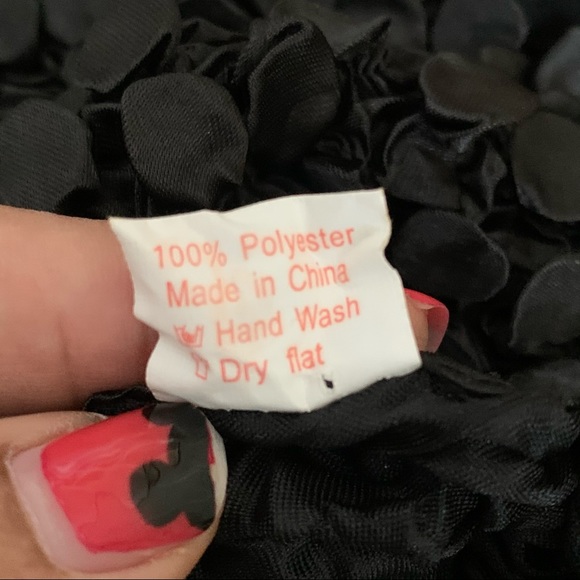 Sister Brand Textured Stretchable Sleeveless Top Black Sz One Size - Picture 11 of 11